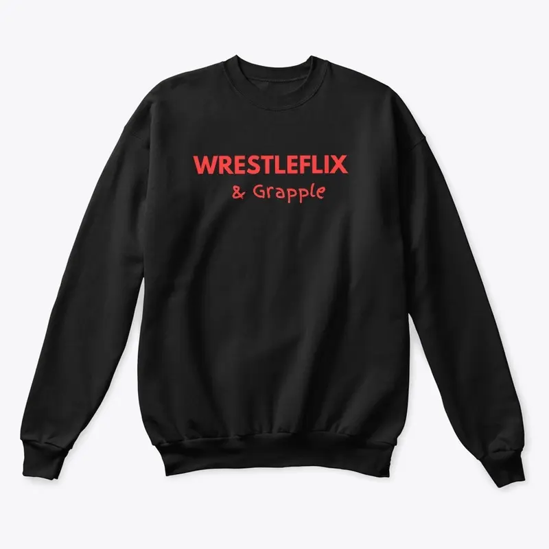 Wrestle Flix and Grapple black tee