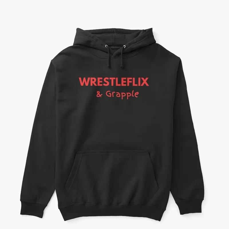 Wrestle Flix and Grapple black tee